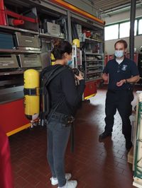 Besuch freiwilliste Feuerwehr Schweinfurt